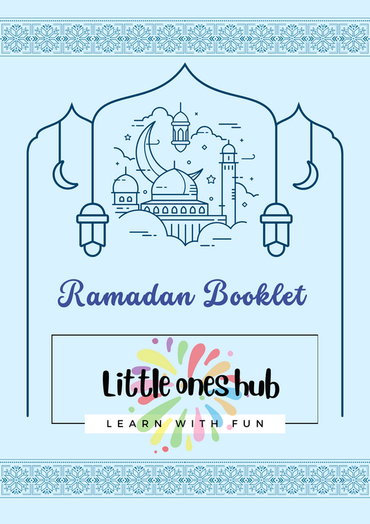 Ramadan Booklet - calendar, numbers...