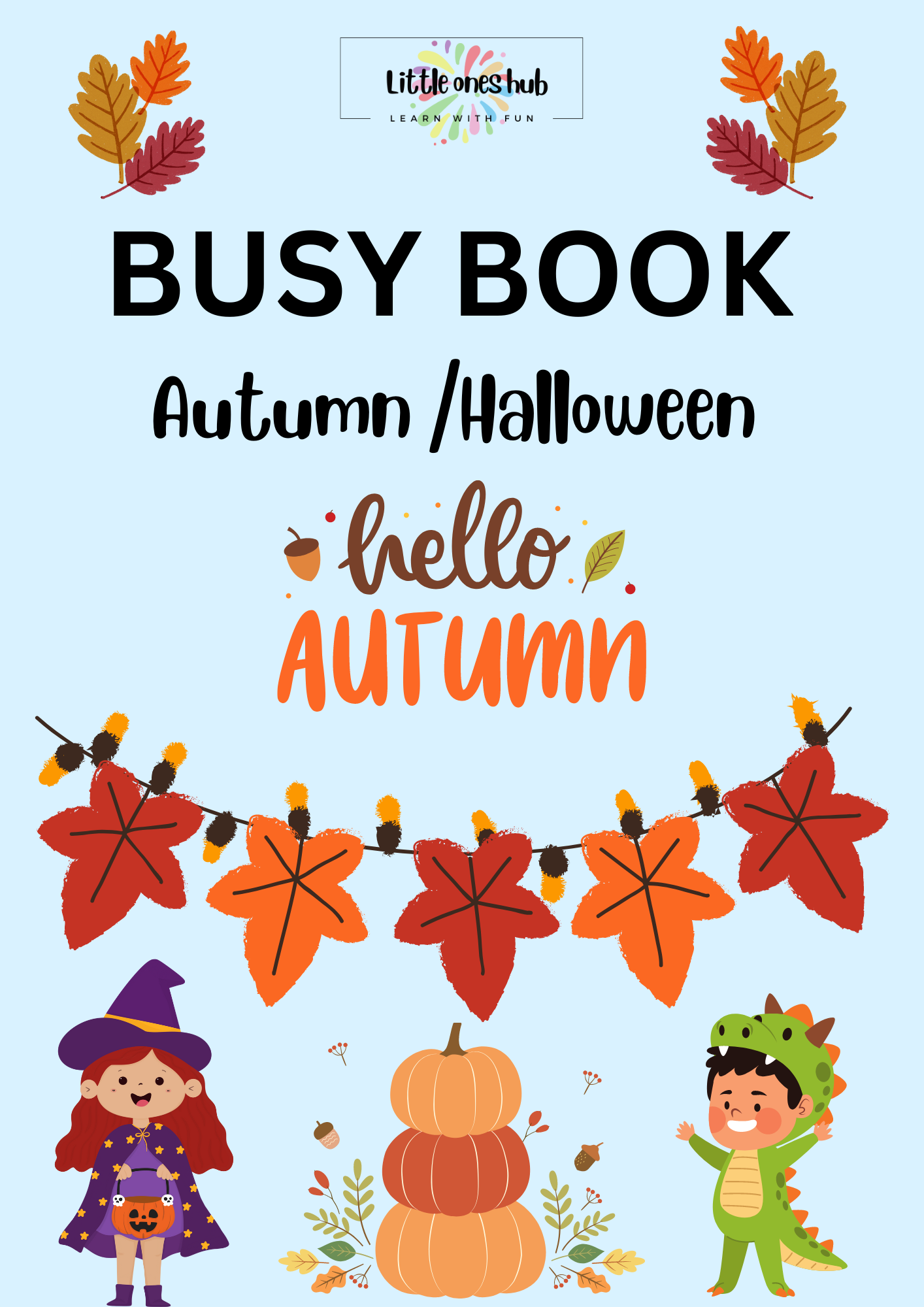 BUSY BOOK - Autumn / Halloween