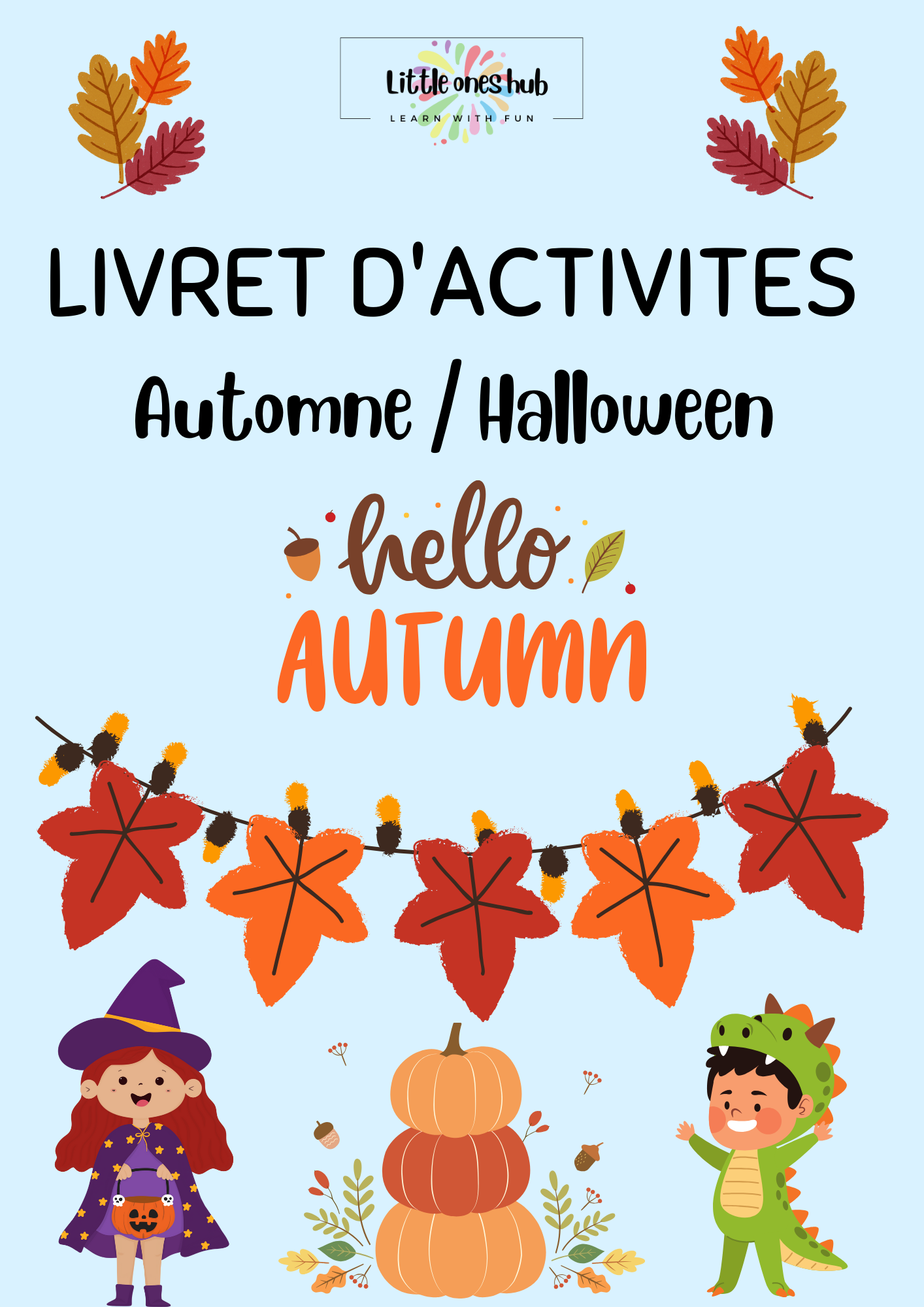 Livret d'activités - Automne/Halloween