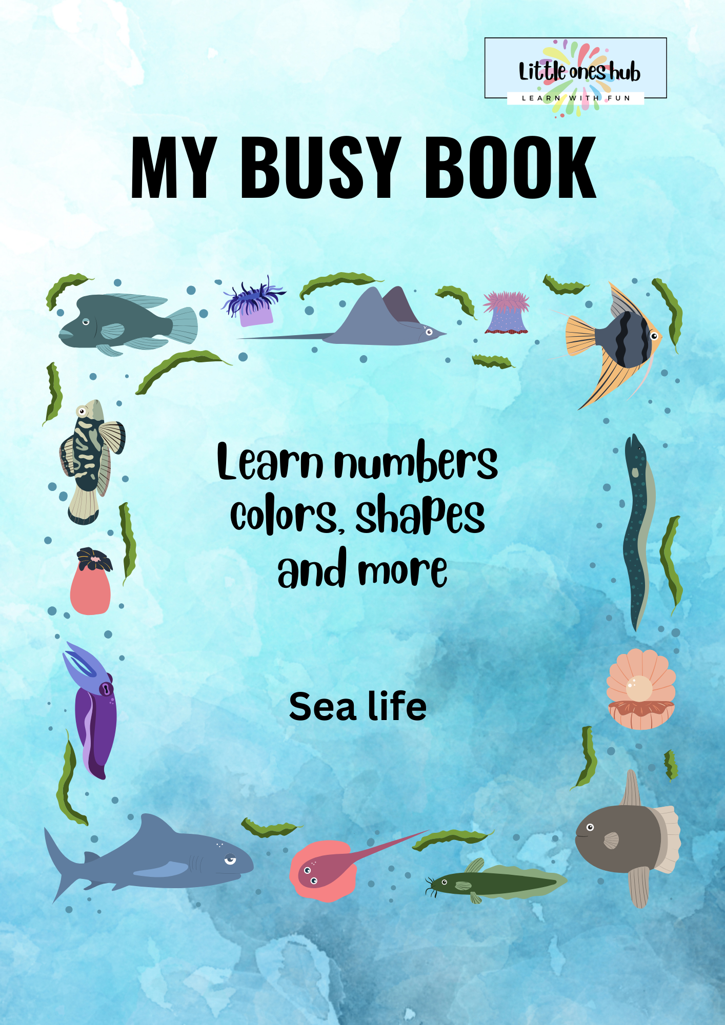 Busy Book - Sea Life theme