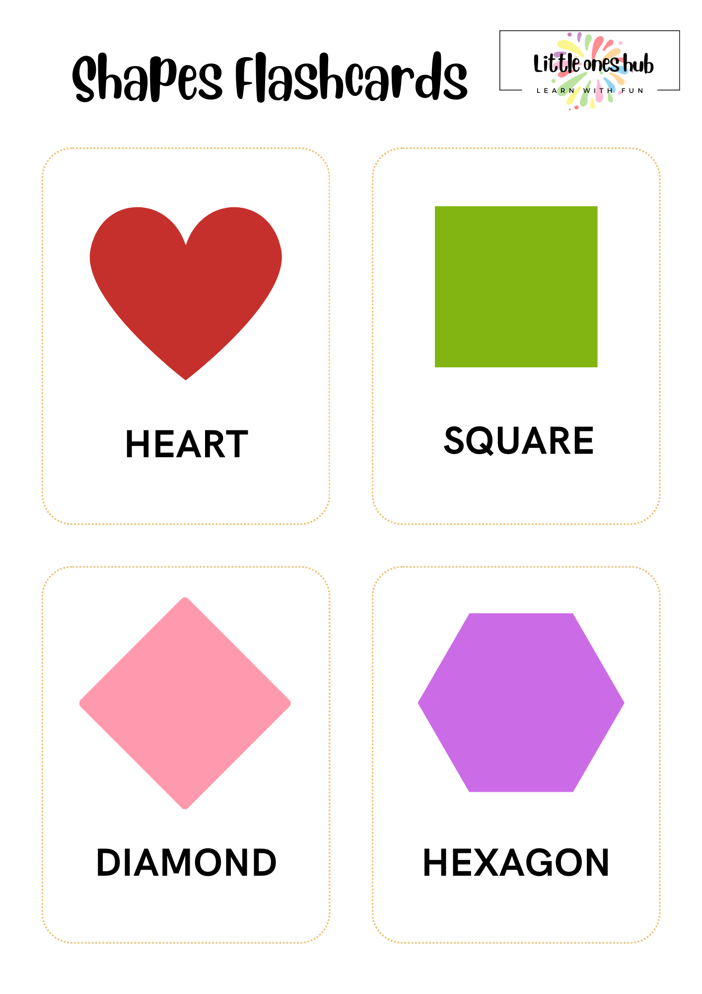 Shapes - Flashcards