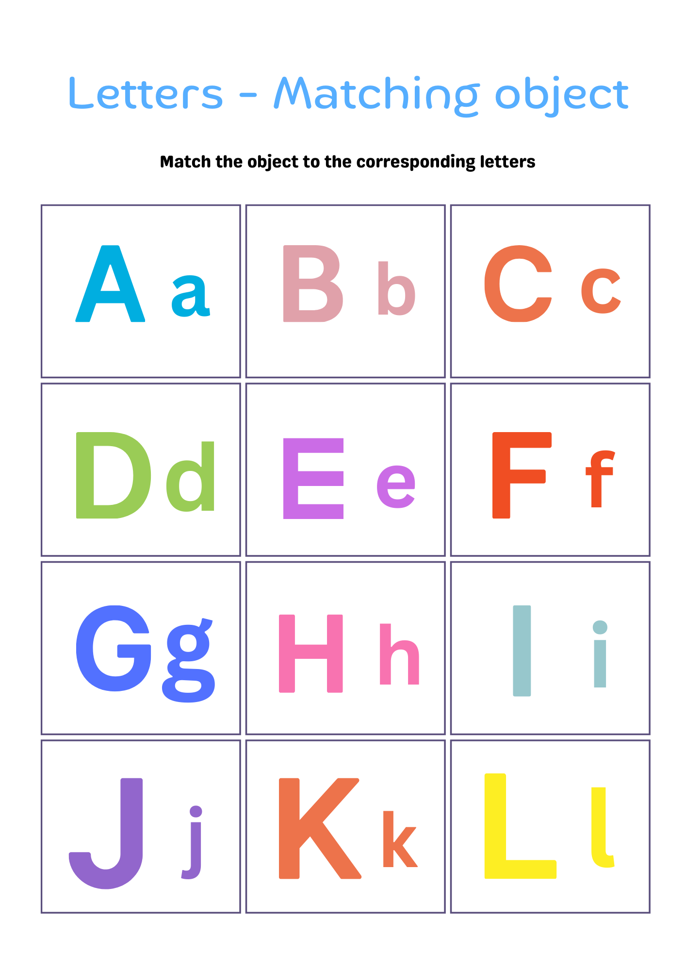 Phonics - Alphabet booklet