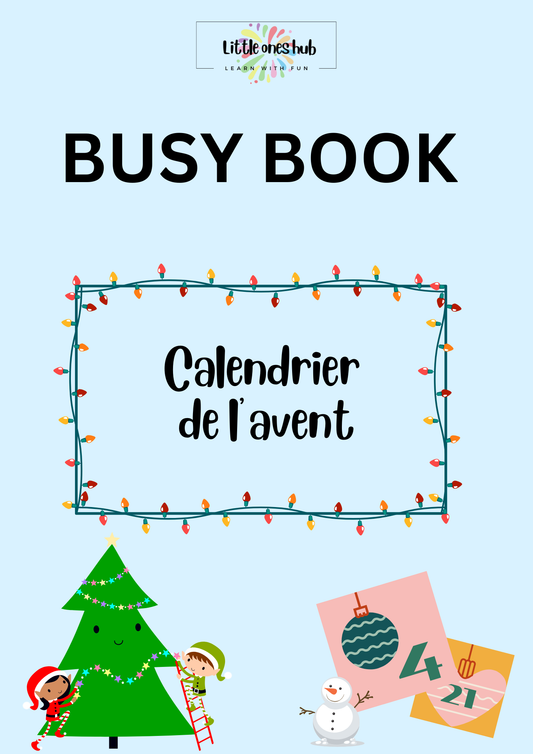 Calendrier de l’avent - livre d’activités