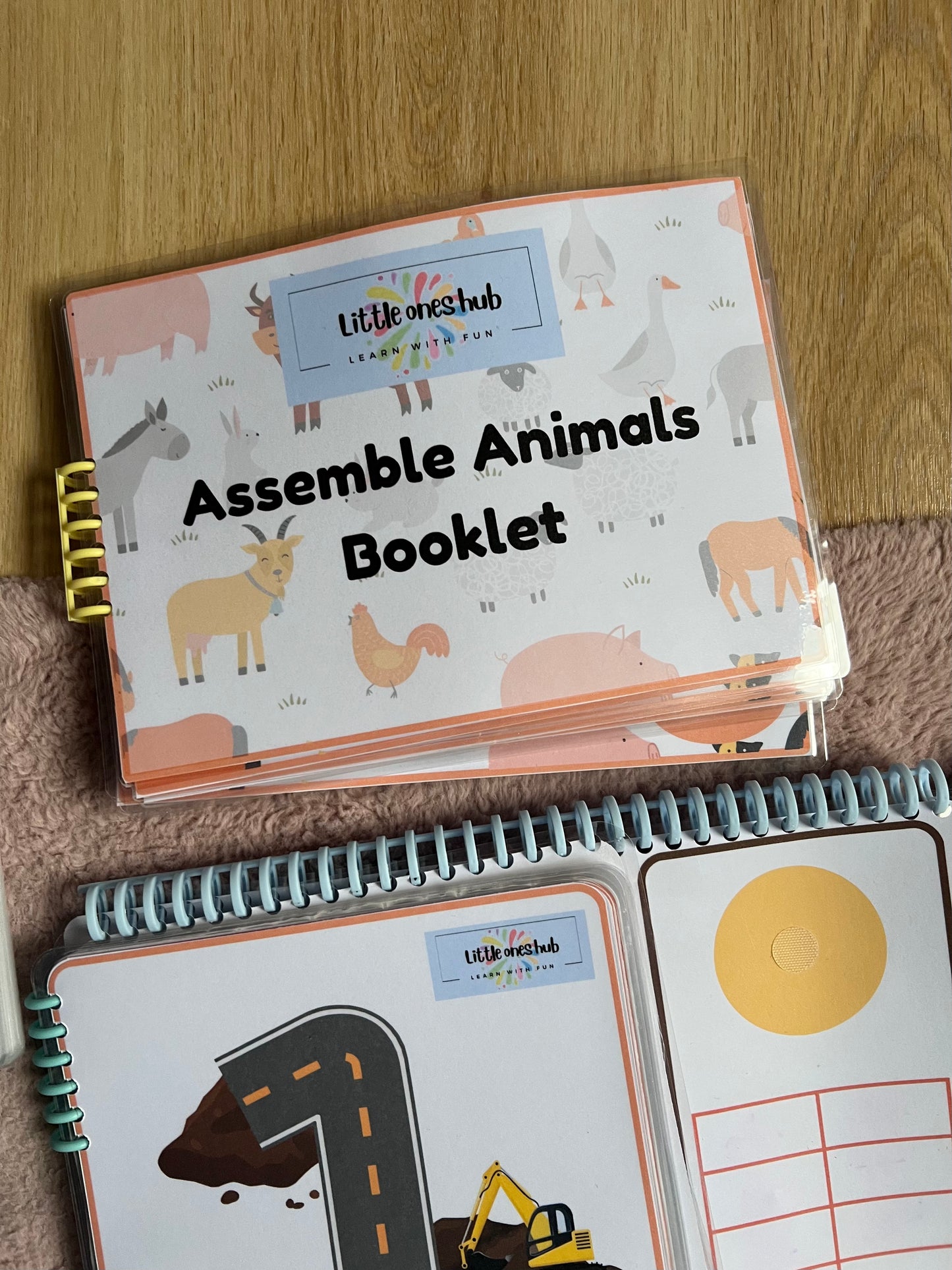 Assemble Animals Booklet