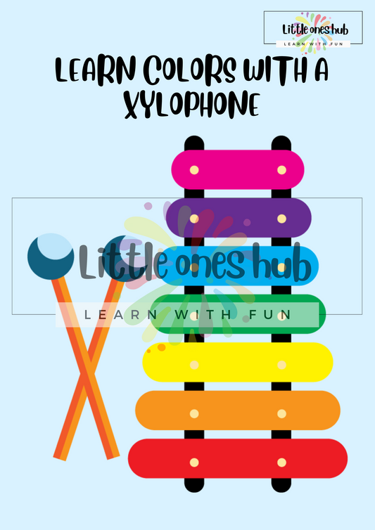 Learn Colors with a Xylophone