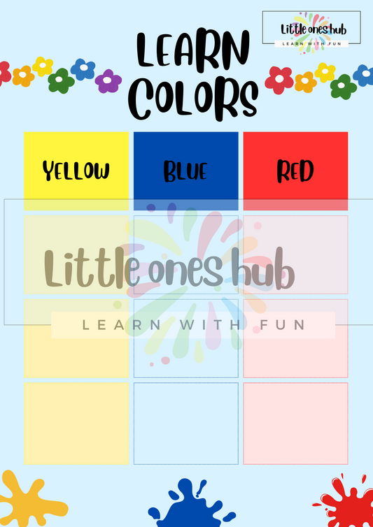 Learn Colors - Sort out the colors