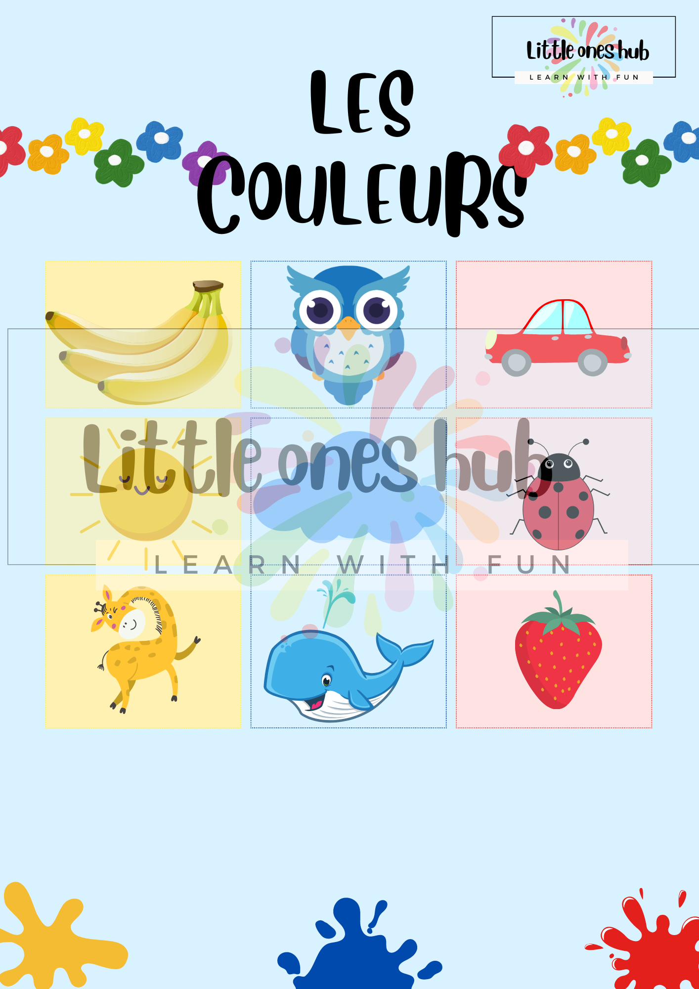 Apprendre les couleurs - Trier les couleurs