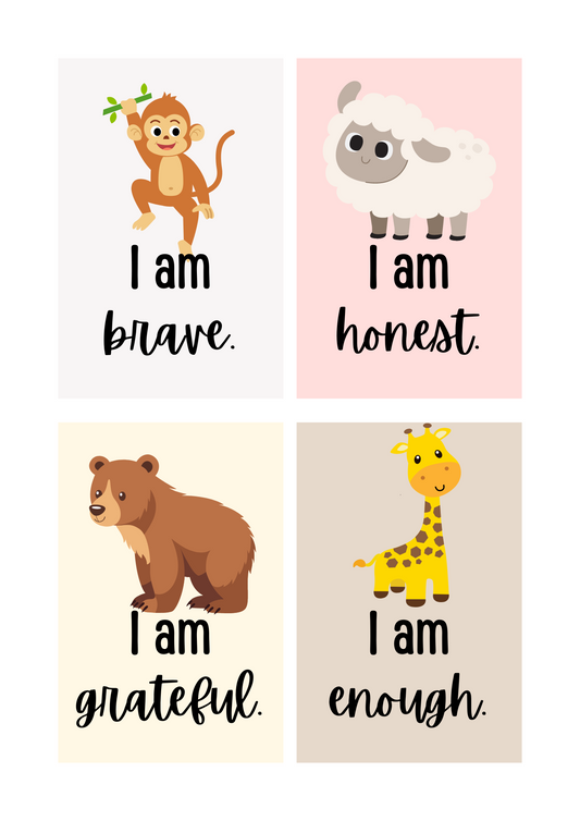 Positive Cards - Animals