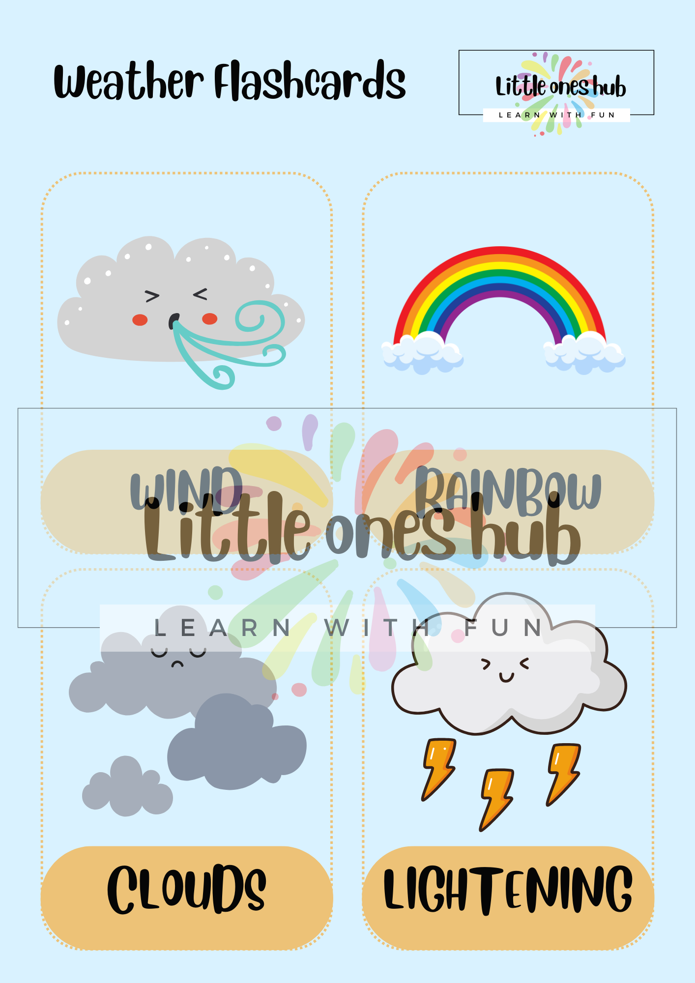 Weather - Flashcards